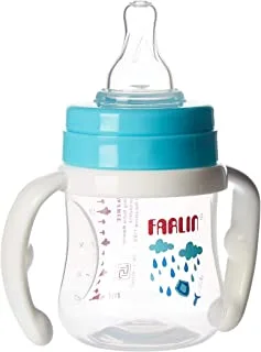Farlin Pp Wide Neck Feeding Bottle With Handle, 150 ml