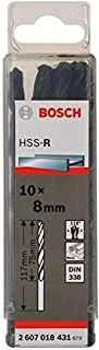 Bosch Metal Drill Bit Hss-R 8Mm - 2 607 018 431