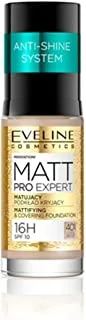 Eveline Matt Pro Expert Mattifying&Covering Fundation No. 401 Cool Beige, 30 ml