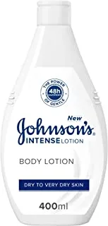 Johnson's Intense, Body Lotion, Dry To Very Dry Skin, 400ml