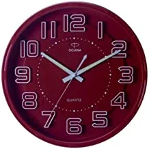 Dojana Wall Clock, Red, Dw254