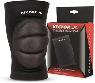 Vector X MOULDED-KNEEPAD-L Knee Support (Large), black