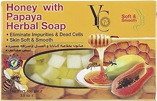 Yc Honey With Papaya Herbal Soap - 100 Gm