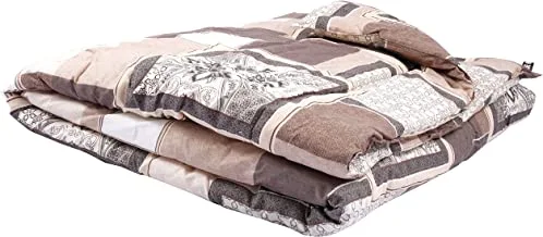 Floral 6Pcs Comforter Set By Million, King Size, Cotton, Medium Filling, P-87