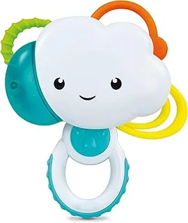 Clementoni Cloud Rattle with Rain Sound - For Ages 3+ Months
