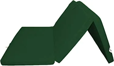 Ibed Home 3 Fold Travel Mattress - Green 90 X 180 X 7 cm, Single Size