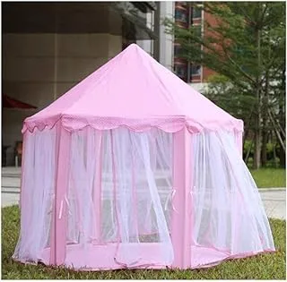 خيمة ألعاب محمولة على شكل قلعة الأميرة للعب نشاط الجنية هاوس المرح في الأماكن المغلقة والهواء الطلق