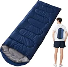 Sleeping Bag For Camping And Trips, 1 Person - Navy
