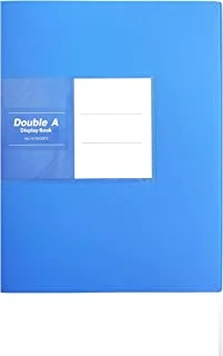 دفتر عرض 40 جيب أزرق