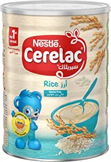 Nestle Cerelac Rice Baby Cereal Food, from 6 months, Tin 1KG