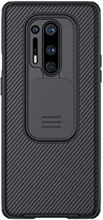 Nillkin CamShield Case for OnePlus 8 Pro Hard Cover Cam Shield Series with Camera Slide Protective Mobile Cover [ Perfectly Fit Designed OnePlus 8 Pro Case ] - Black