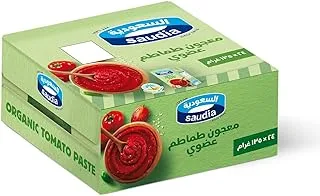 Saudia Tomato Paste Organic , 24X135 Gm