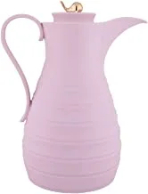 Sarean Coffee and Tea Vacuum Flask Size: 1 Liter, Color: Matt Pink