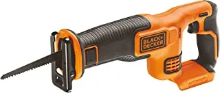 Black & Decker Cordless 22mm Reciprocating Electric Saw, 18V, Battery Not Included - Bdcr18N-Xj, 2 Years Warranty