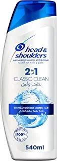Head & Shoulders Classic Clean 2 In 1 Anti-Dandruff Shampoo 540ML