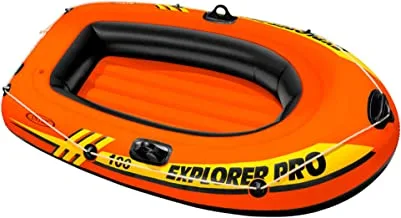 Intex Explorer Pro Inflatable Boat, Boat Only, One Person (160 X 94 X 29 Cm)