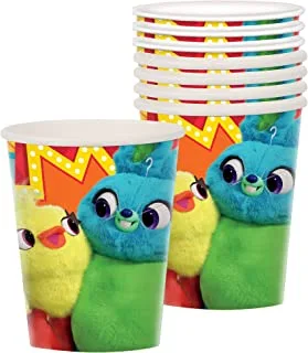 Disney/Pixar Toy Story 4 Paper Cups - 9 Oz. | Multicolor | Pack of 8