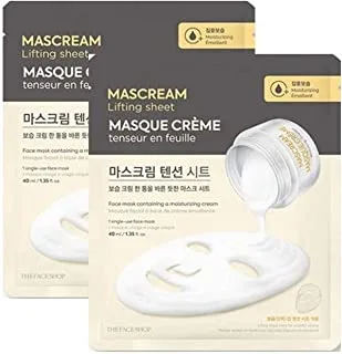 The Face Shop Deeply Moisturizing Mascream Lifting Sheet Mask 40 ml