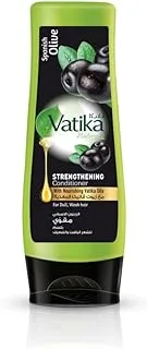 Vatika Naturals Turkish Black Seed Strength & Shine Conditioner 400ml | Intense Nourishment | Prevents Frizz | For Weak, Dull Hair
