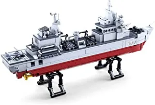 Sluban Model Bricks Series - Supply Ship Building Blocks 497 PCS with 4 Vehicles - For Age 8+ Years Old