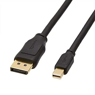 AmazonBasics Mini DisplayPort to DisplayPort Display Cable - 6 Feet