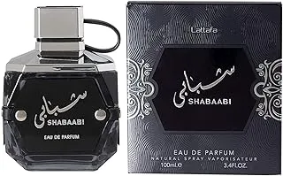 Lattafa Shabaabi for Men Eau de Perfume 100ml, 6291107459028