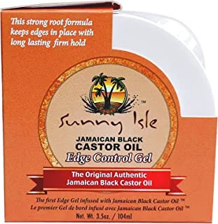 Sunny Isle Jamaican Black Castor Oil Edge Hair Gel, 3.5oz