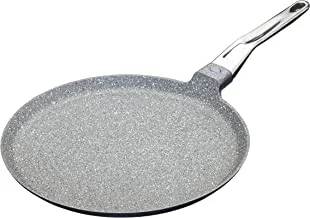 Kitchencraft masterclass cast aluminium crepe pan, 28 cm size