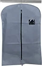 Kuber Industries Hanging Garment Bags|Clothes Cover|Clothes Protector Bags|Dress Bag For Storage (Grey)