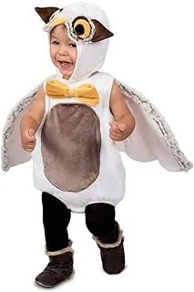 GUIRCA 300679-12-18M Otis il gufo Bambini Rubie's 300679-T Owl Costume for Children, White Brown