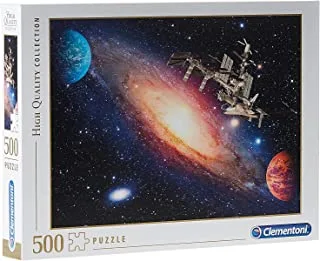 Clementoni 35075 HQC 500pc Puzzle-International Space Station