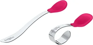 Learning Spoon Set-Pink-9Mo+