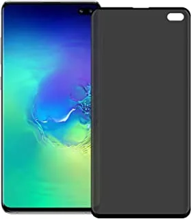 Al-HuTrusHi Galaxy S10 Plus واقي شاشة الخصوصية ، [إصدار مطور] [منحني ثلاثي الأبعاد] مضاد للتجسس واقي شاشة زجاجي مقاوم للخدش 9H صلابة مضاد للخدش ومضاد للانعكاس ، لهاتف Samsung Galaxy S10 Plus / S10 +