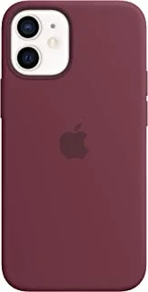 Apple Silicone Case with MagSafe (for iPhone 12 mini) - Plum