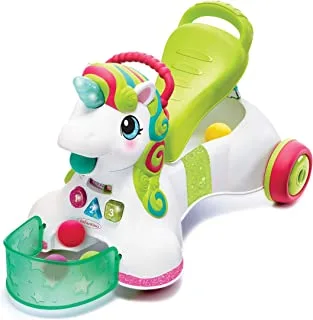 Infantino 3-In-1 Sit Walk and Ride Unicorn Toy, 71.3 cm x 39 cm x 34.7 cm Size