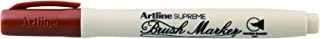 Artline Fpe-F Supreme Brush Marker 12 Pack, Brown