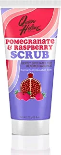 Queen Helene Facial Scrub, Pomegranate & Raspberry, 6 Ounce [Packaging May Vary]