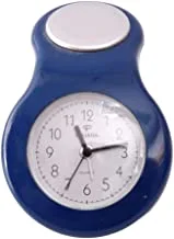 Dojana Alarm Clock, Analog, Da116-Silver-Blue-Silver