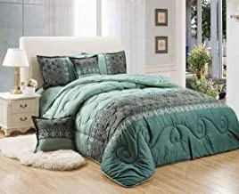 Medium Filling Comforter Set, 6 Piece, King Size