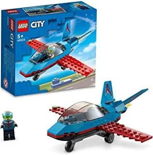LEGO® City Stunt Plane 60323 Building Kit (59 Pieces)
