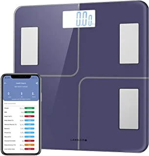 Lawazim Digital Personal Scale with Bluetooth - Purple 50022