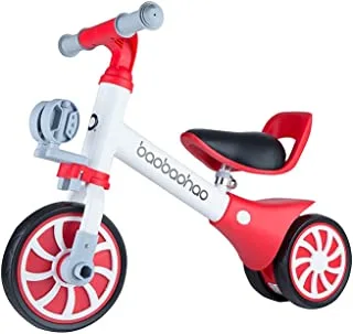 دراجة التوازن BORSA PIM BBH202WT للأطفال - أبيض / أحمر