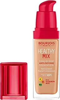 Bourjois Healthy Mix Anti-Fatigue Foundation. 55.5 Honey, 30 Ml - 1.0 Fl Oz