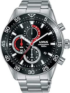Lorus Sport Man Mens Analog Quartz Watch With Stainless Steel Bracelet Rm333Fx9