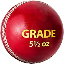 DSC 1500308 Grade Leather Cricket Ball (Red)