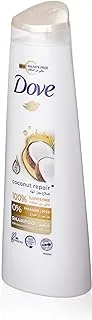 Dove Nourishing Secrets Shampoo Restoring hair from signs of hair damage*, Repairing Ritual, with natural Coconut Oil and Turmeric, 400ml