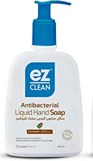 Avalon Pharma Ez Clean Antibacterial Liquid Soap, Cocoa Butter - 400 ml