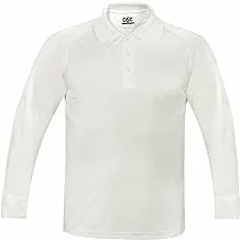 DSC 1500254 Atmos Full Sleeve Polyester Cricket T-Shirt XX-Large (White/Navy)
