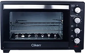 Clikon 30 Liter Toaster Oven with 3 Heating Settings | Model No CK4312-M with 2 Years Warranty