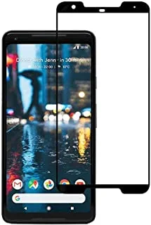Google Pixel 2XL 6.0inch 3D Curved Full Screen Coverage, Premium Tempered Glass Screen Protector For Pixel 2XL With Black Frame